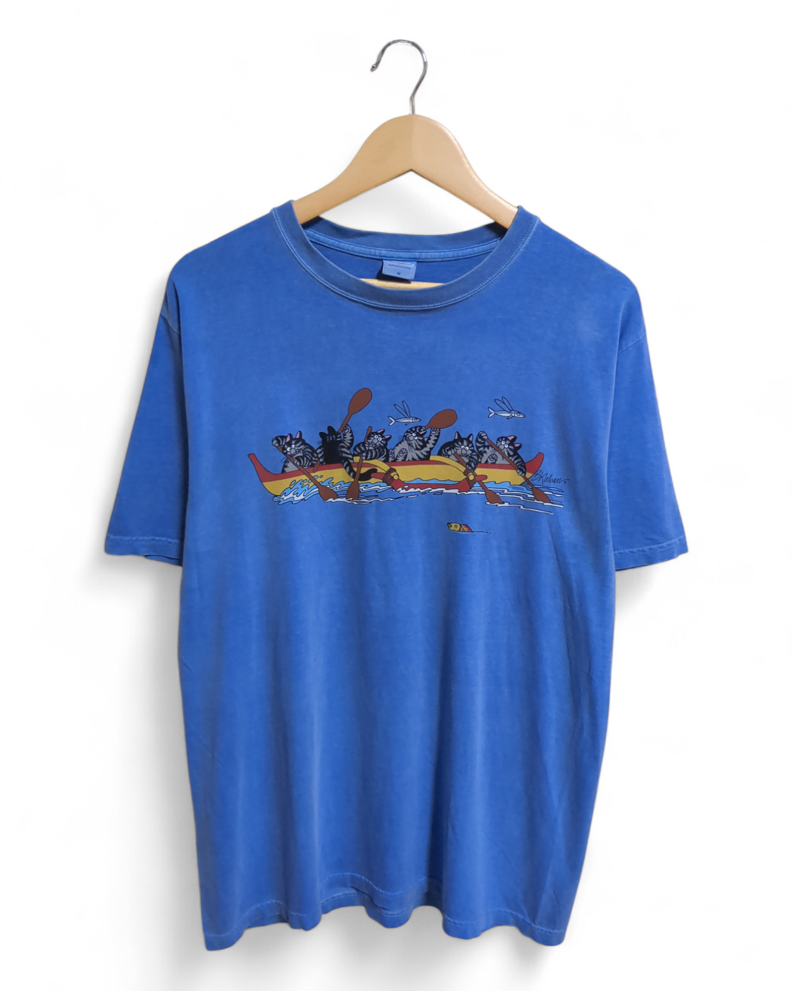 Crazy Shirt 90s B.Kilban Catt Rowing Tee - (M)
