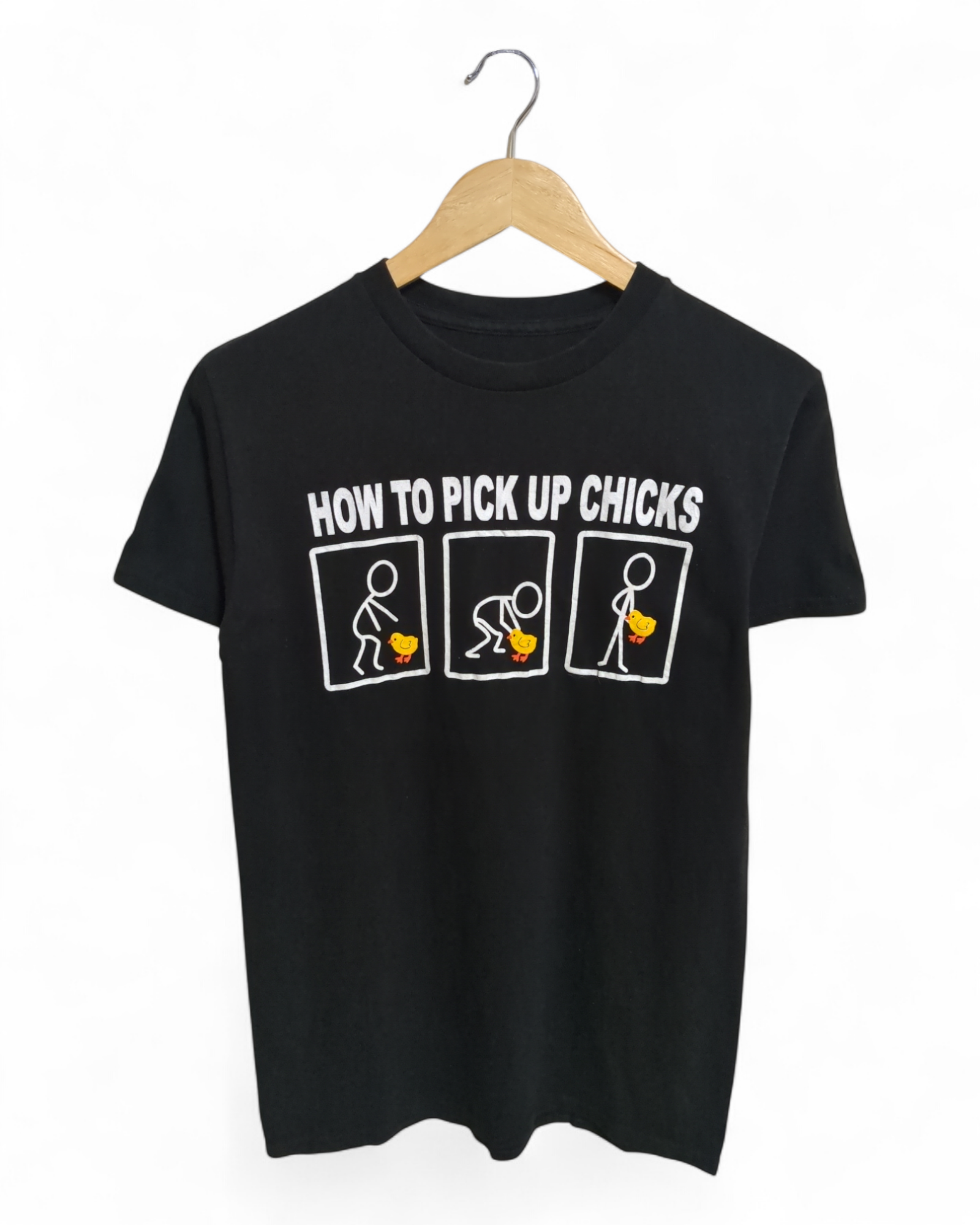 How To Pick Up Chicks Graphic Tee - (S)
