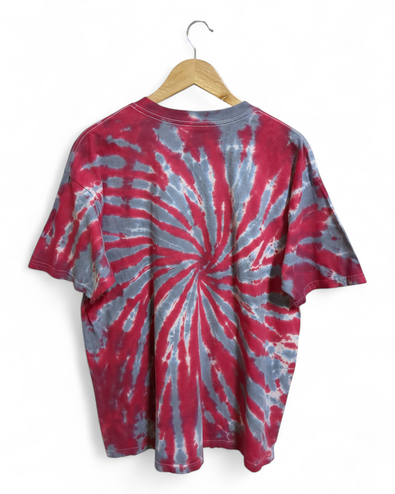 Anvil 00s Mountain Dew Code Red Tie-Dye Tee - (L)