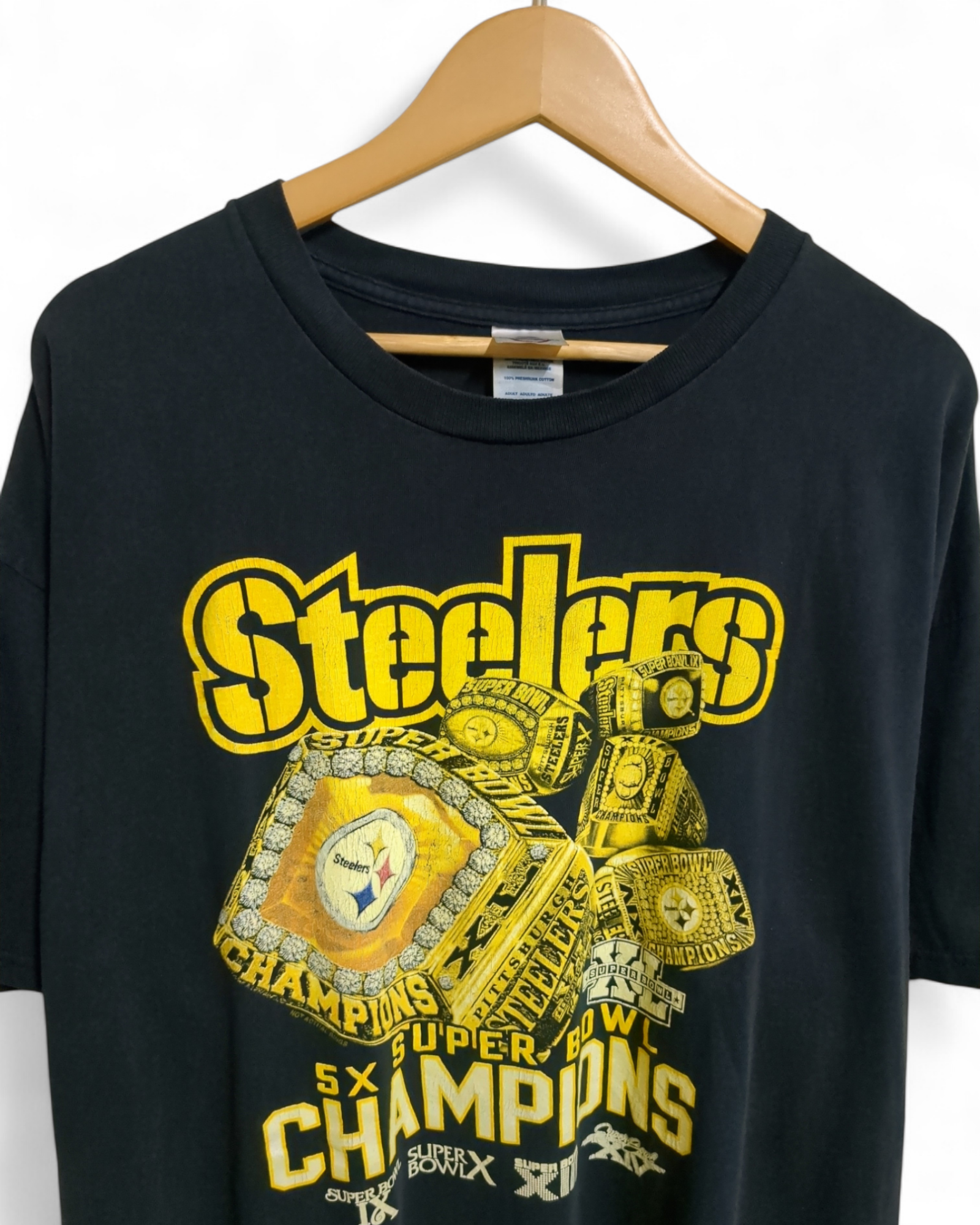 Delta Pro Weight 2005 Pittsburgh Steelers 5X Tee - (XL)