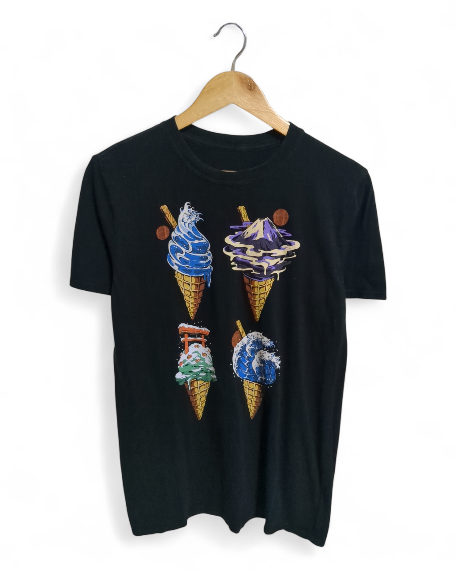 Japanese Ice Cream Graphic Tee - (S)