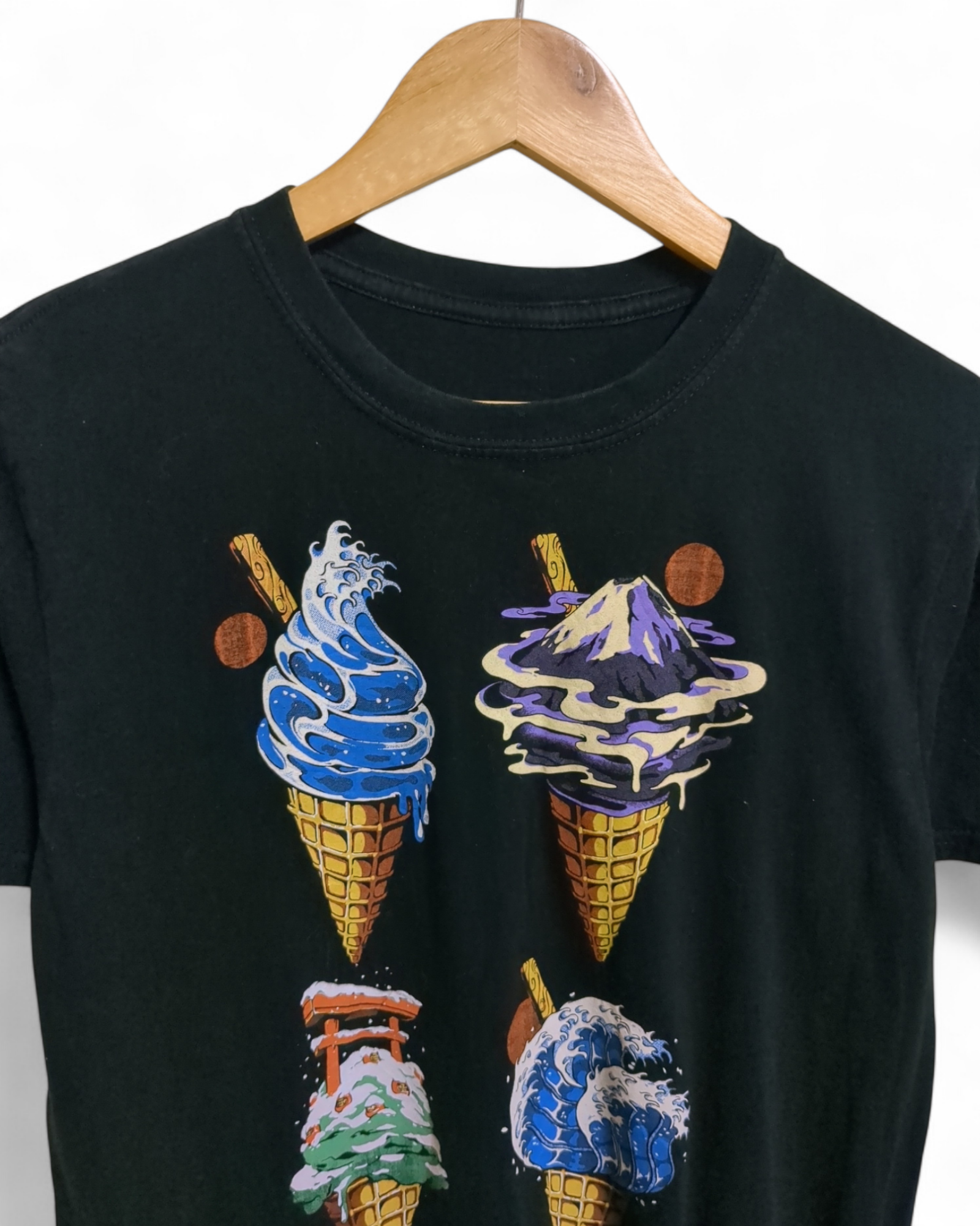 Japanese Ice Cream Graphic Tee - (S)