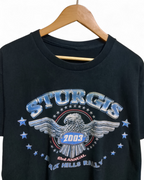 Sturgis Motorcycle 2003 Black Hills Rally Tee - (L)