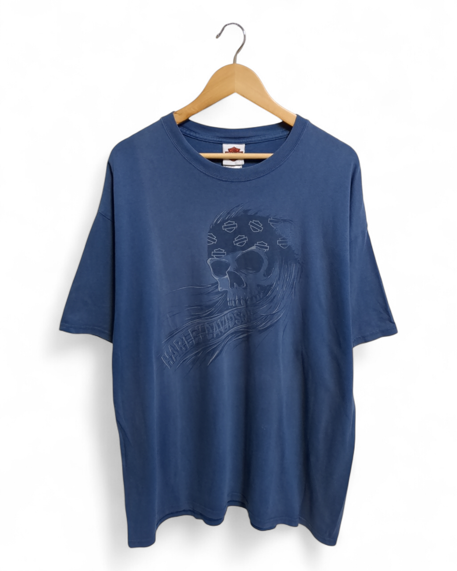 Harley Davidson x Hanes Skull Nevada Graphic Tee - (XL)