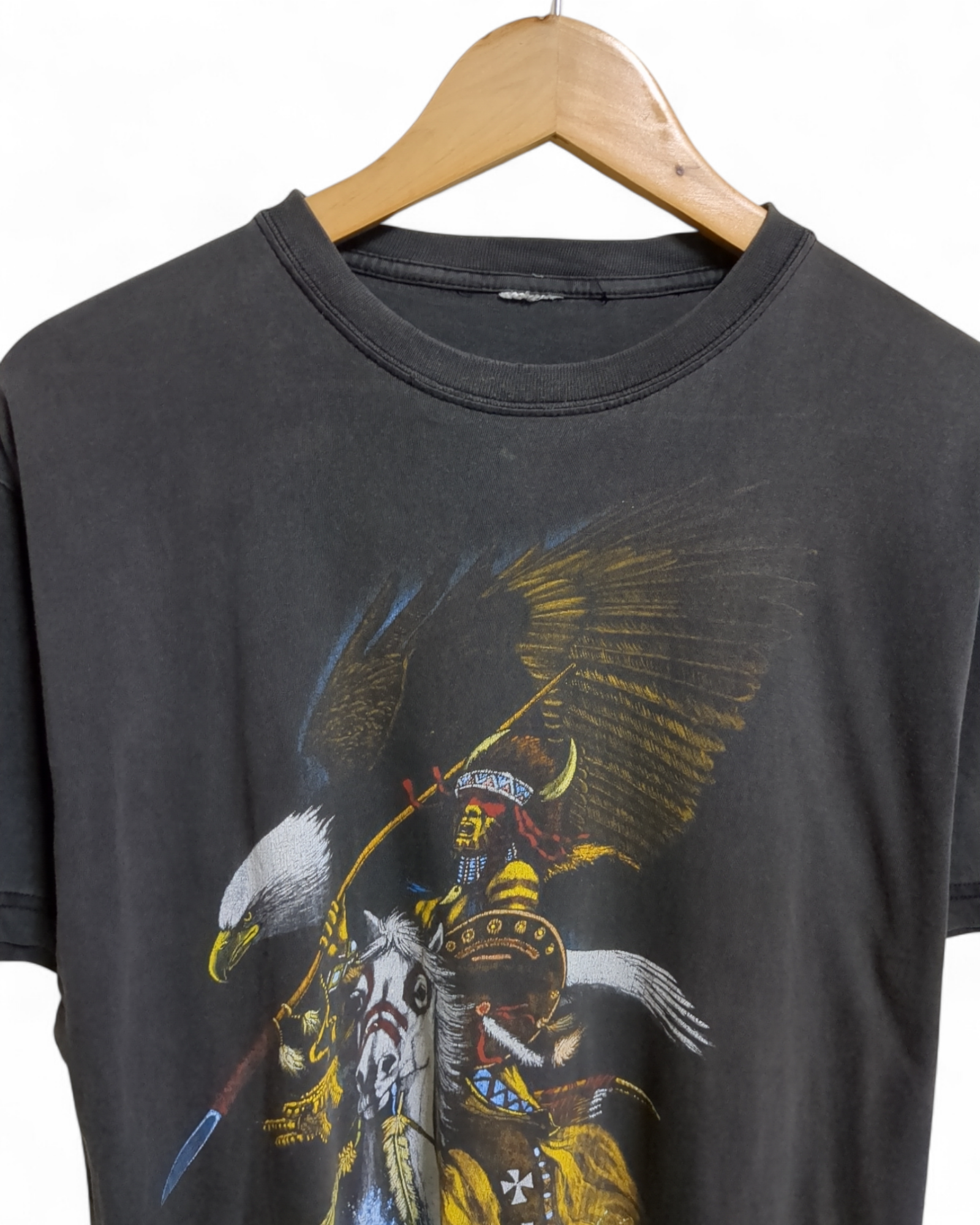 Zip It London 90s Native American Graphic Tee - (M)