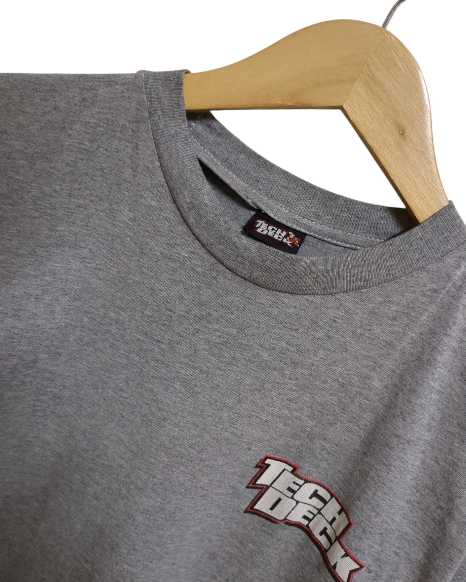 Tech Deck 90s Pee Wee Skateboard Flame Single Stitch Tee - (S)