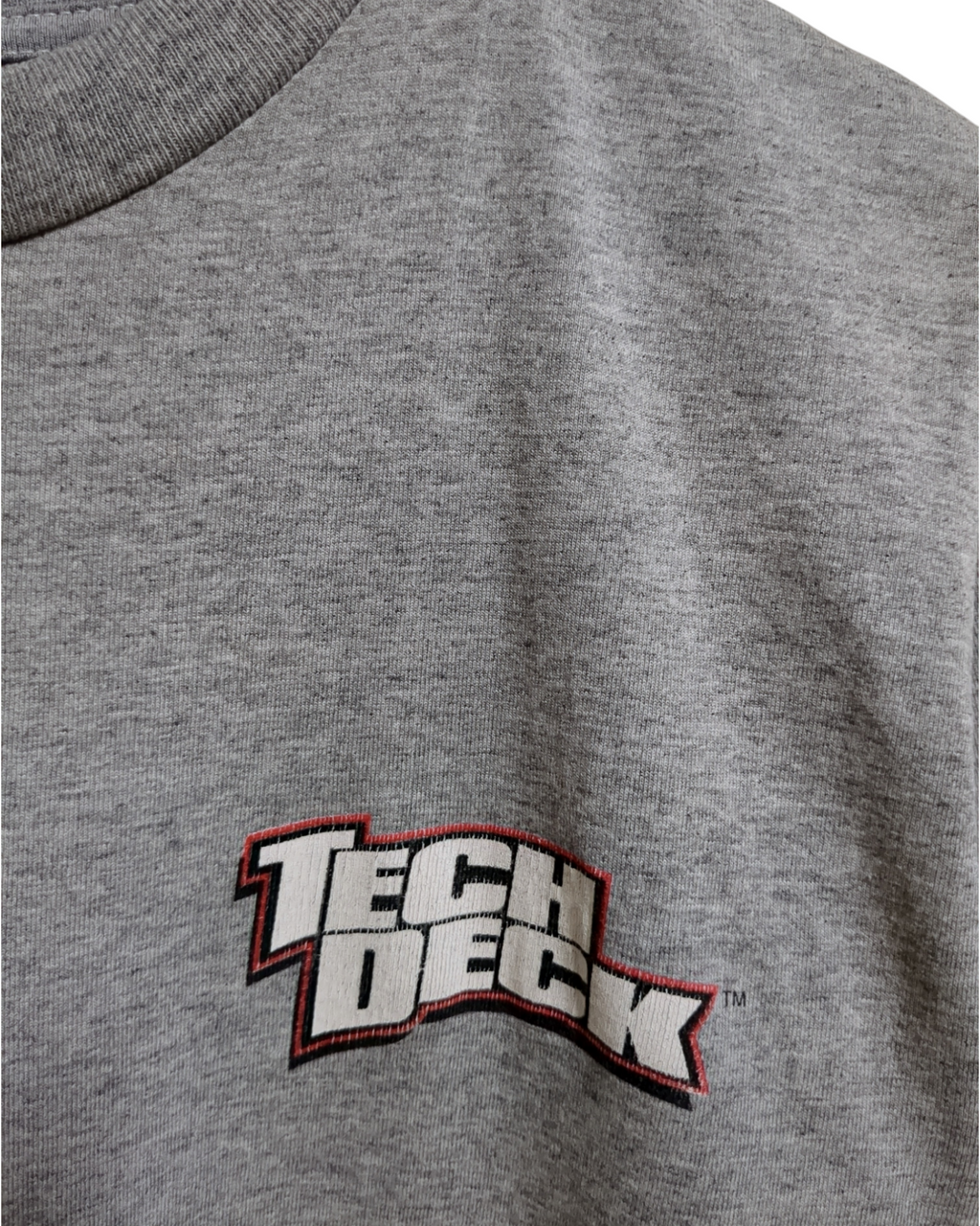 Tech Deck 90s Pee Wee Skateboard Flame Single Stitch Tee - (S)