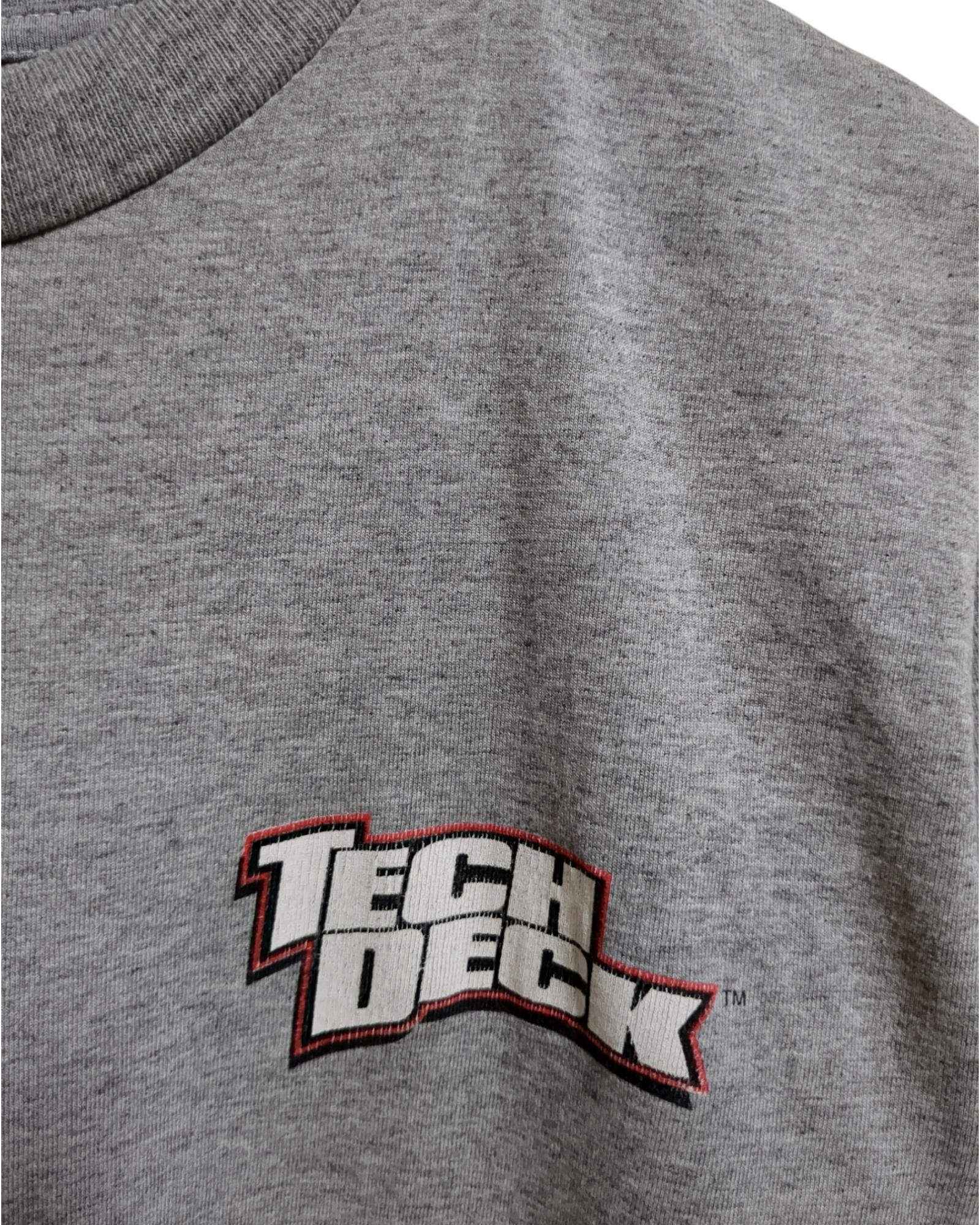 Tech Deck 90s Pee Wee Skateboard Flame Single Stitch Tee - (S)
