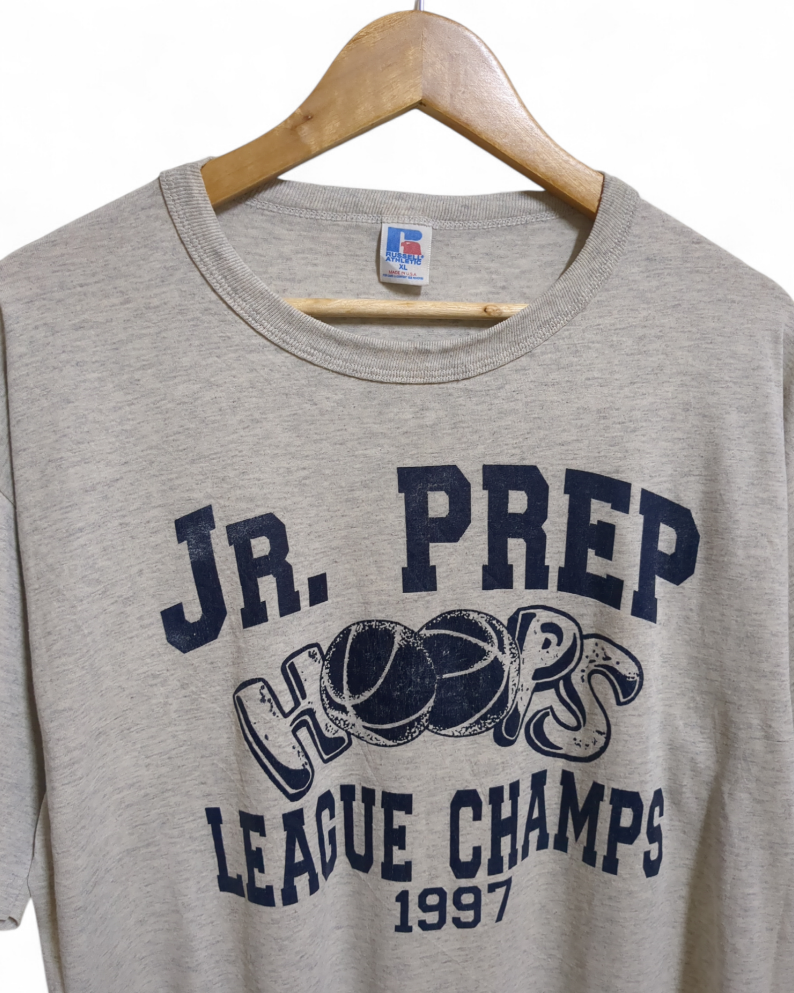 Russell Athletic 1997 Hoops Champ Single Stitch Tee - (XL)