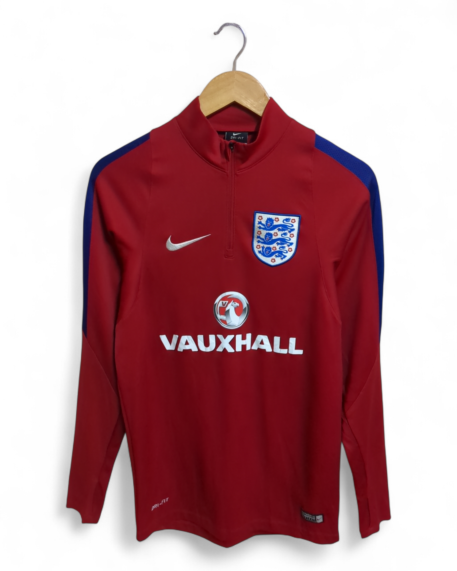 2016-17 Nike England 1/4 Zip Training Top - (S)