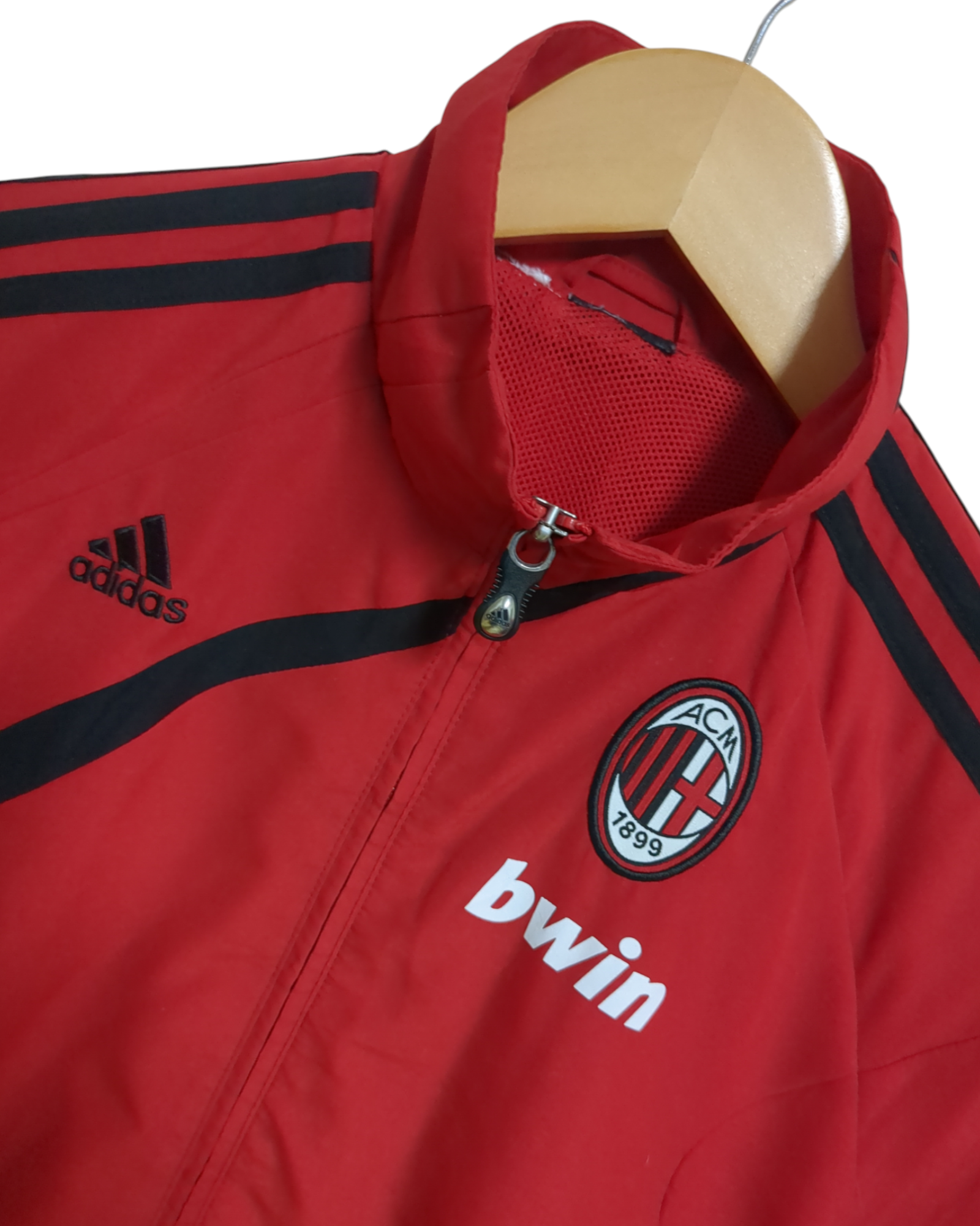 2009-10 Adidas AC Milan Track Jacket - (M)