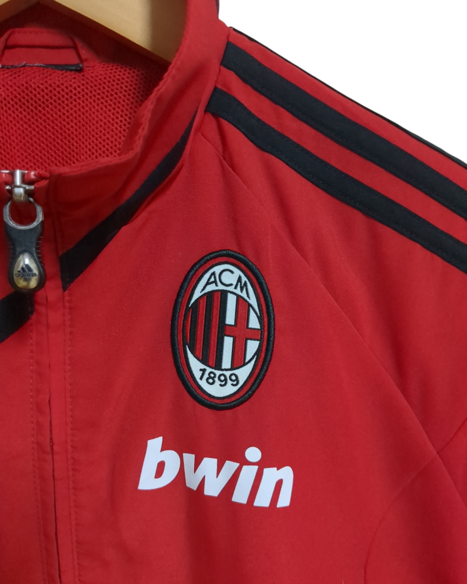 2009-10 Adidas AC Milan Track Jacket - (M)