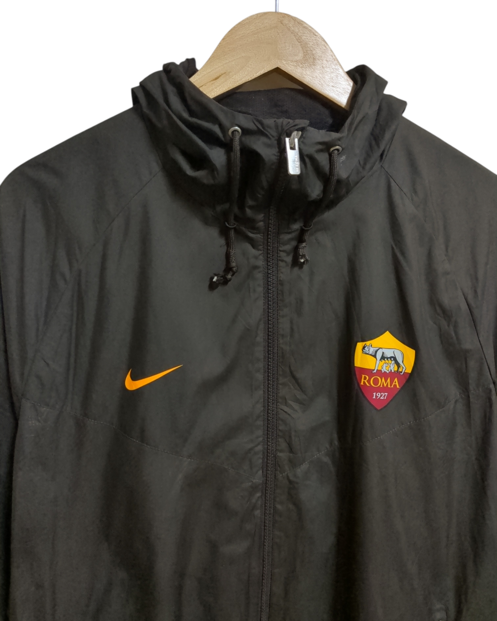 2017-18 Nike AS Roma Track Jacket - (XL)