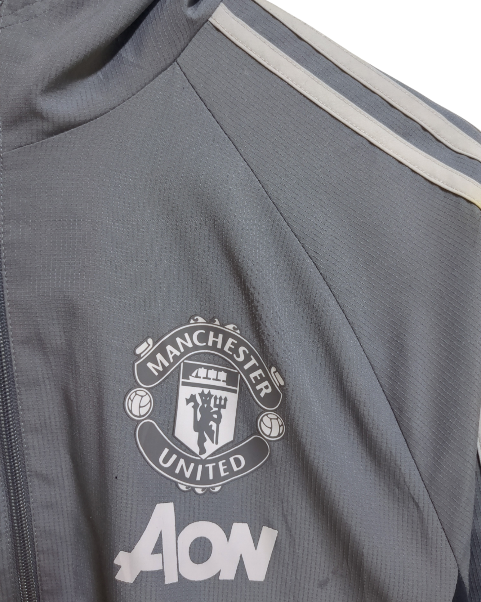 2017-18 Adidas Manchester United Presentation Jacket - (L)