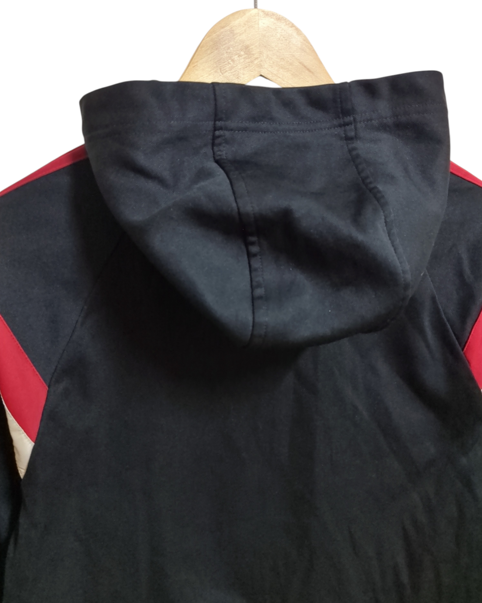 2014-15 Adidas AC Milan Hooded Sweatshirt - (S)