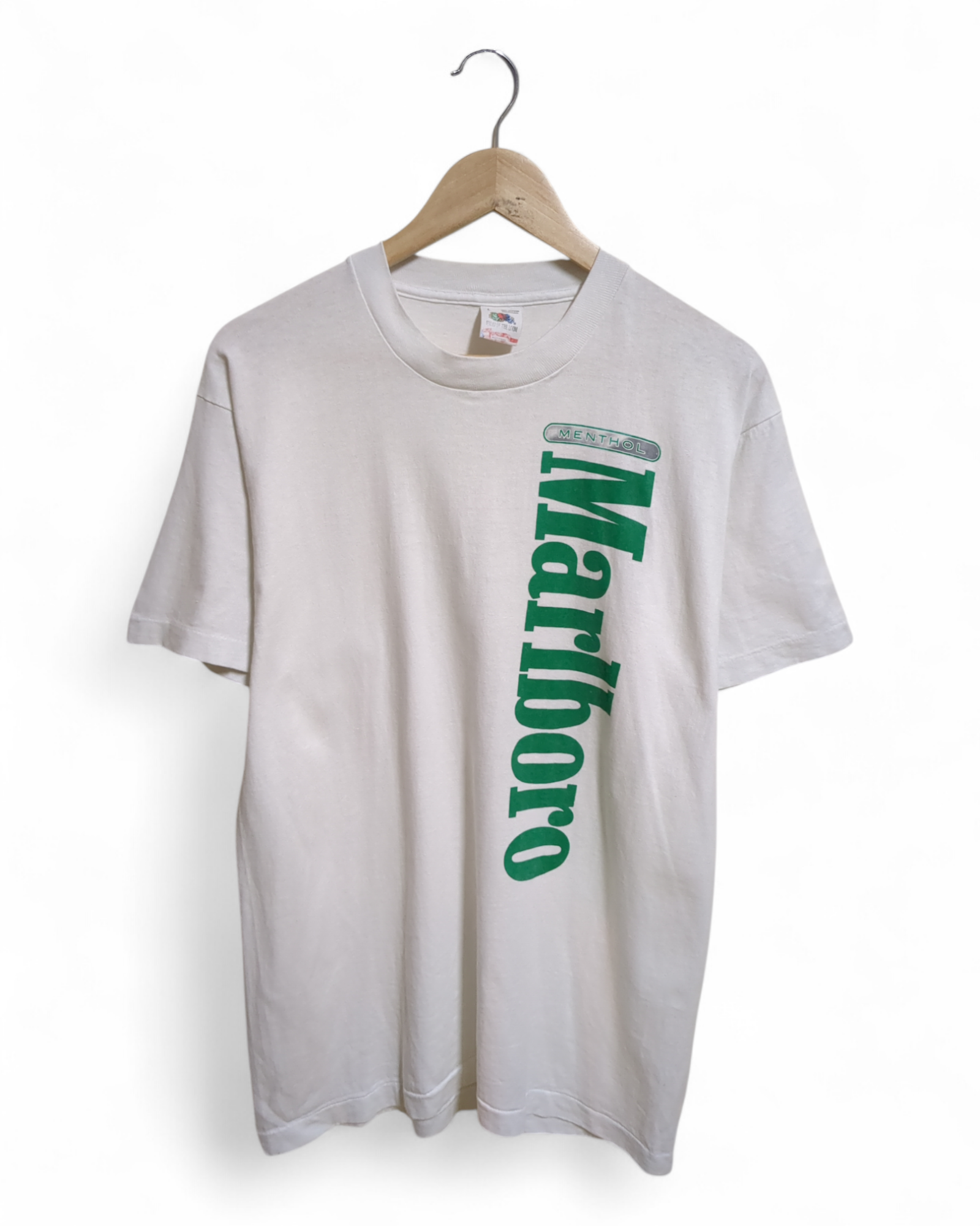 Fruit Of The Loom 1989 Marlboro Menthol Single Stitch Tee - (L)