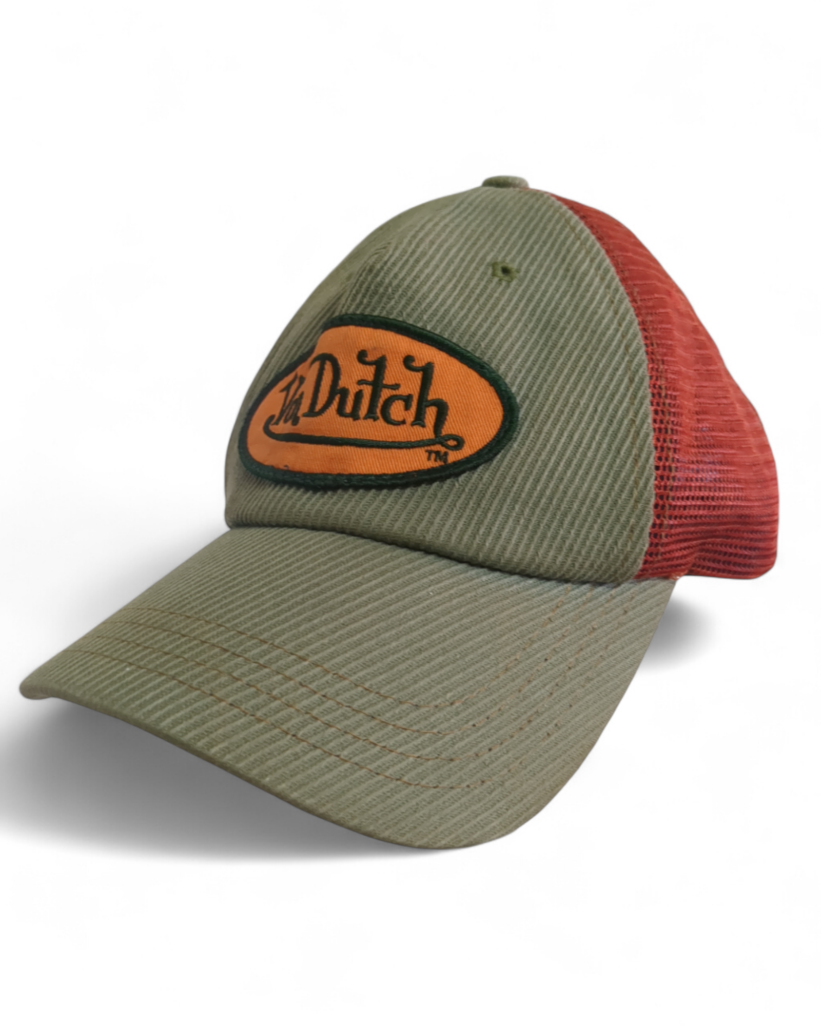 Von Dutch Corduroy Trucker Cap