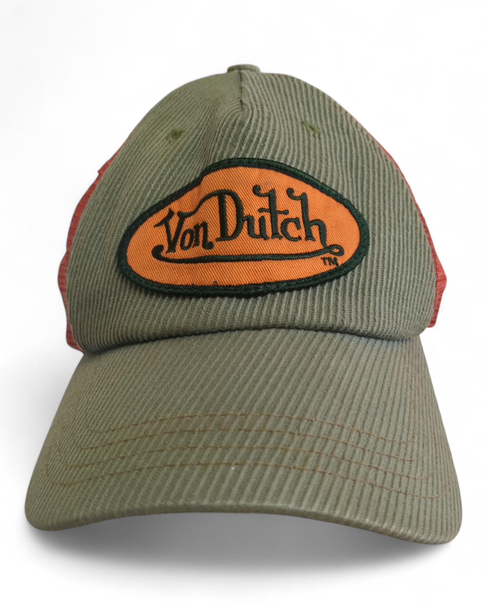 Von Dutch Corduroy Trucker Cap