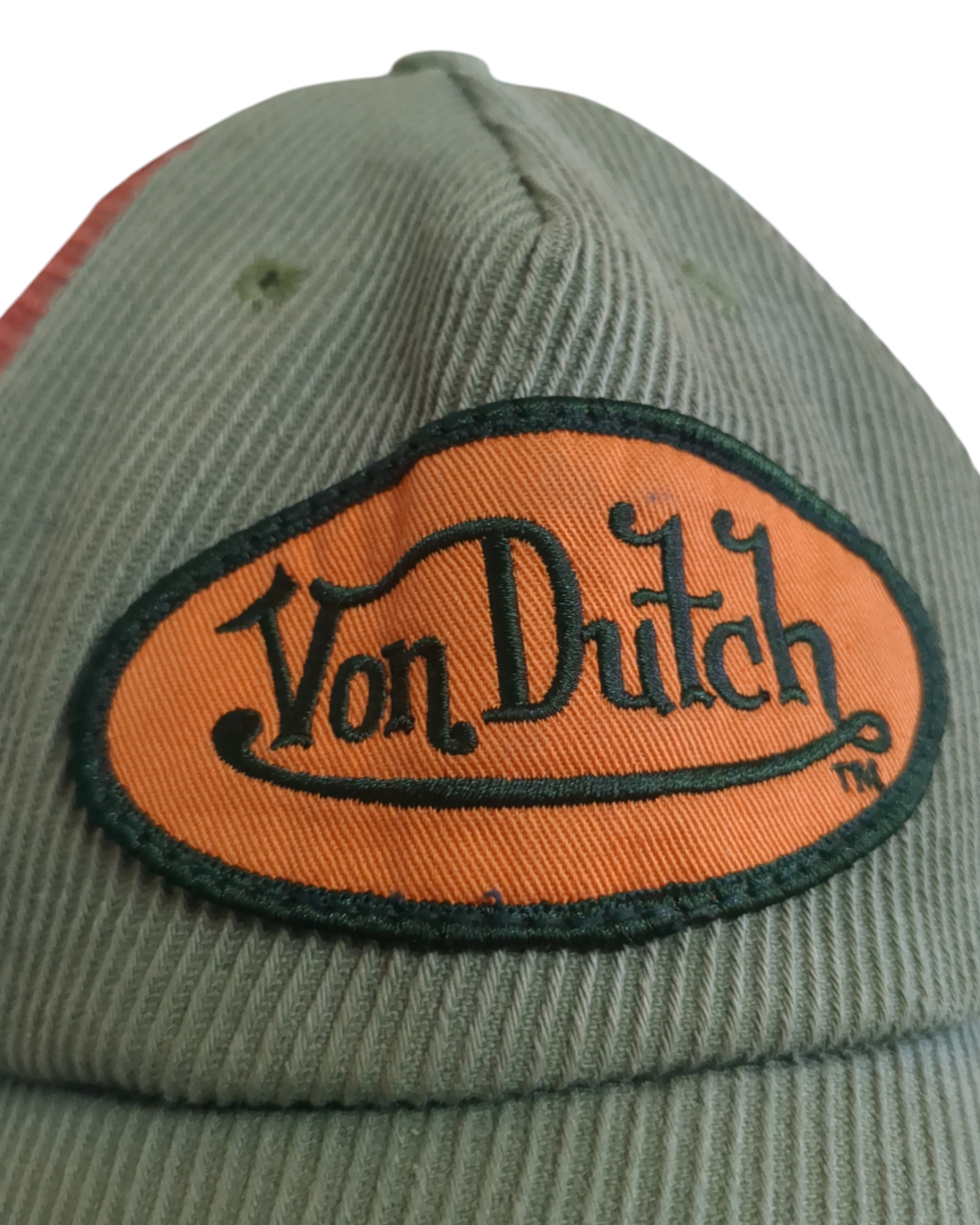 Von Dutch Corduroy Trucker Cap