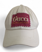 Gucci Label 'Lead' Baseball Cap