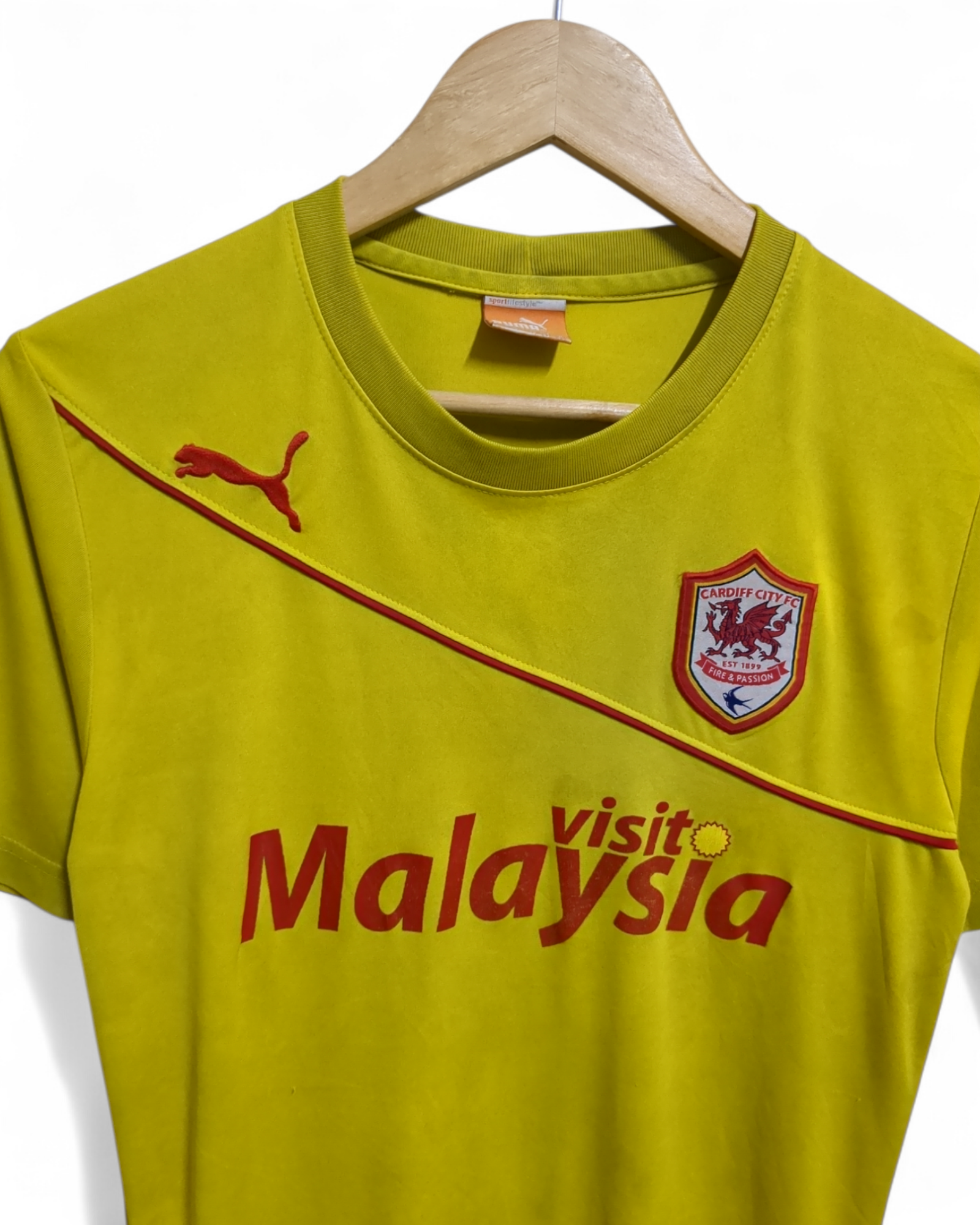 2013-14 Puma Cardiff City Third Shirt - (S)
