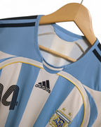 2006-08 Adidas Argentina Player Issue Home Shirt #14 - (L)