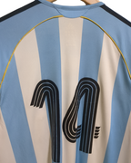 2006-08 Adidas Argentina Player Issue Home Shirt #14 - (L)