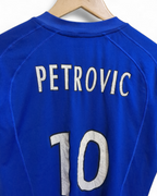 2005-06 Lotto Serbia & Montenegro Home Shirt #10 - (L)