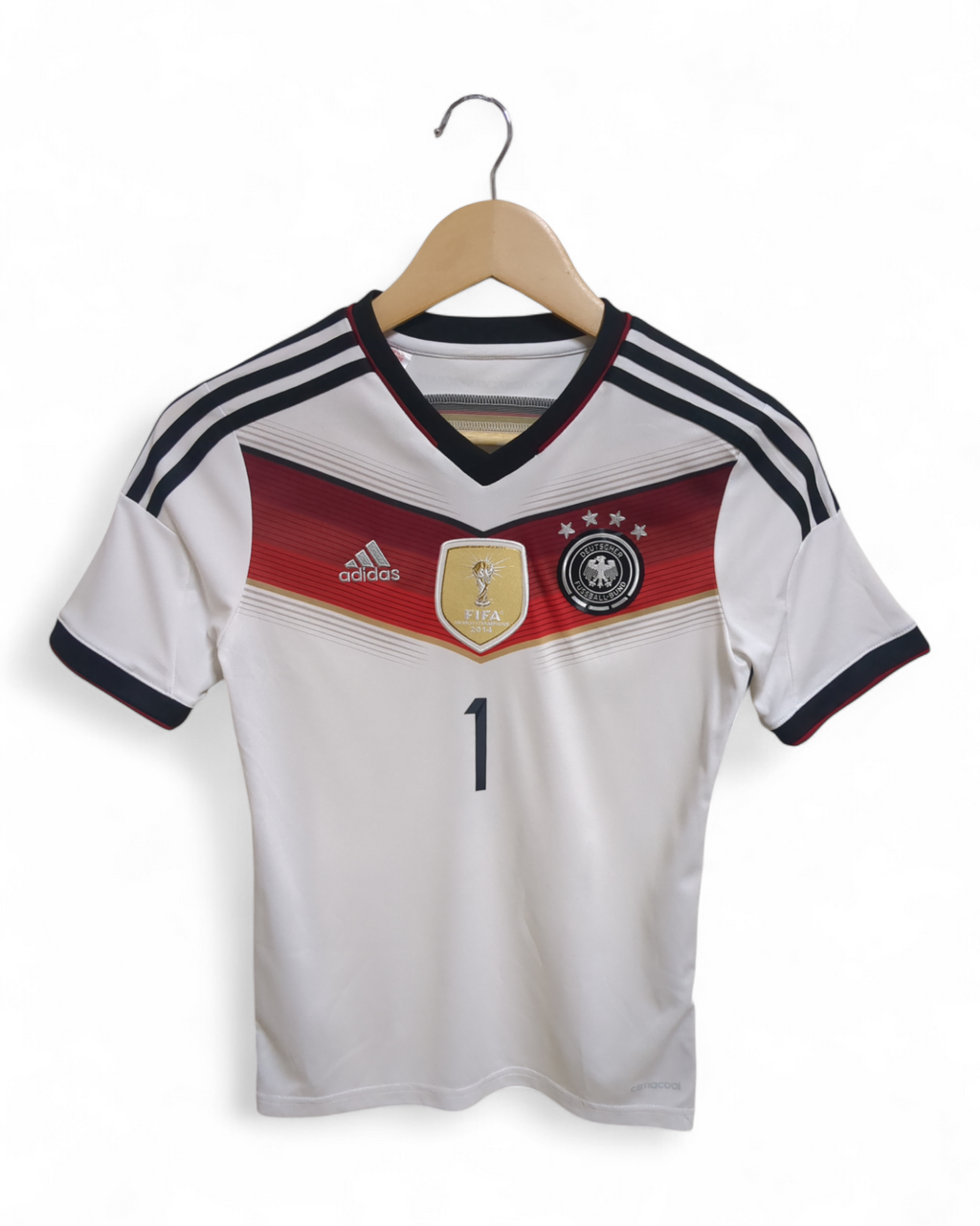 2014-15 Adidas Germany Home Shirt #1 Neuer - (XS)