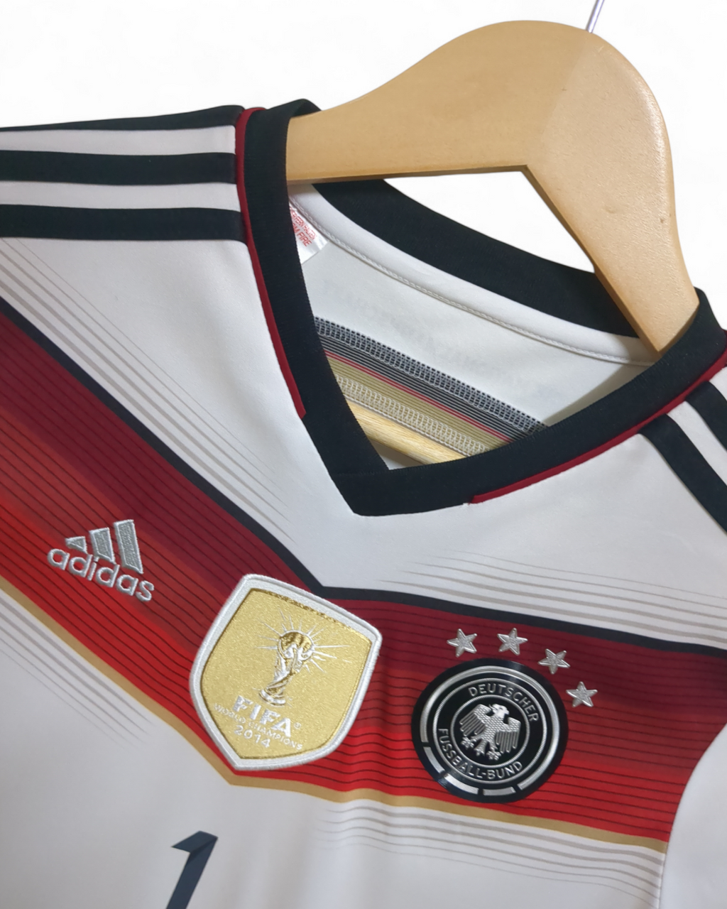 2014-15 Adidas Germany Home Shirt #1 Neuer - (XS)