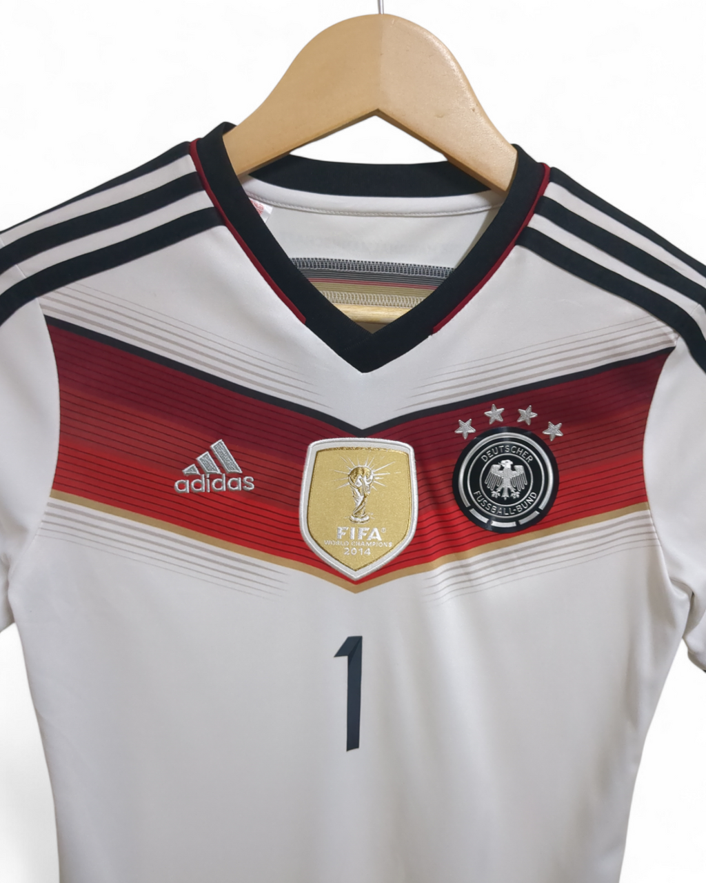 2014-15 Adidas Germany Home Shirt #1 Neuer - (XS)