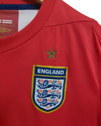 2006-08 Umbro England Away Shirt #4 Gerrard - (S)