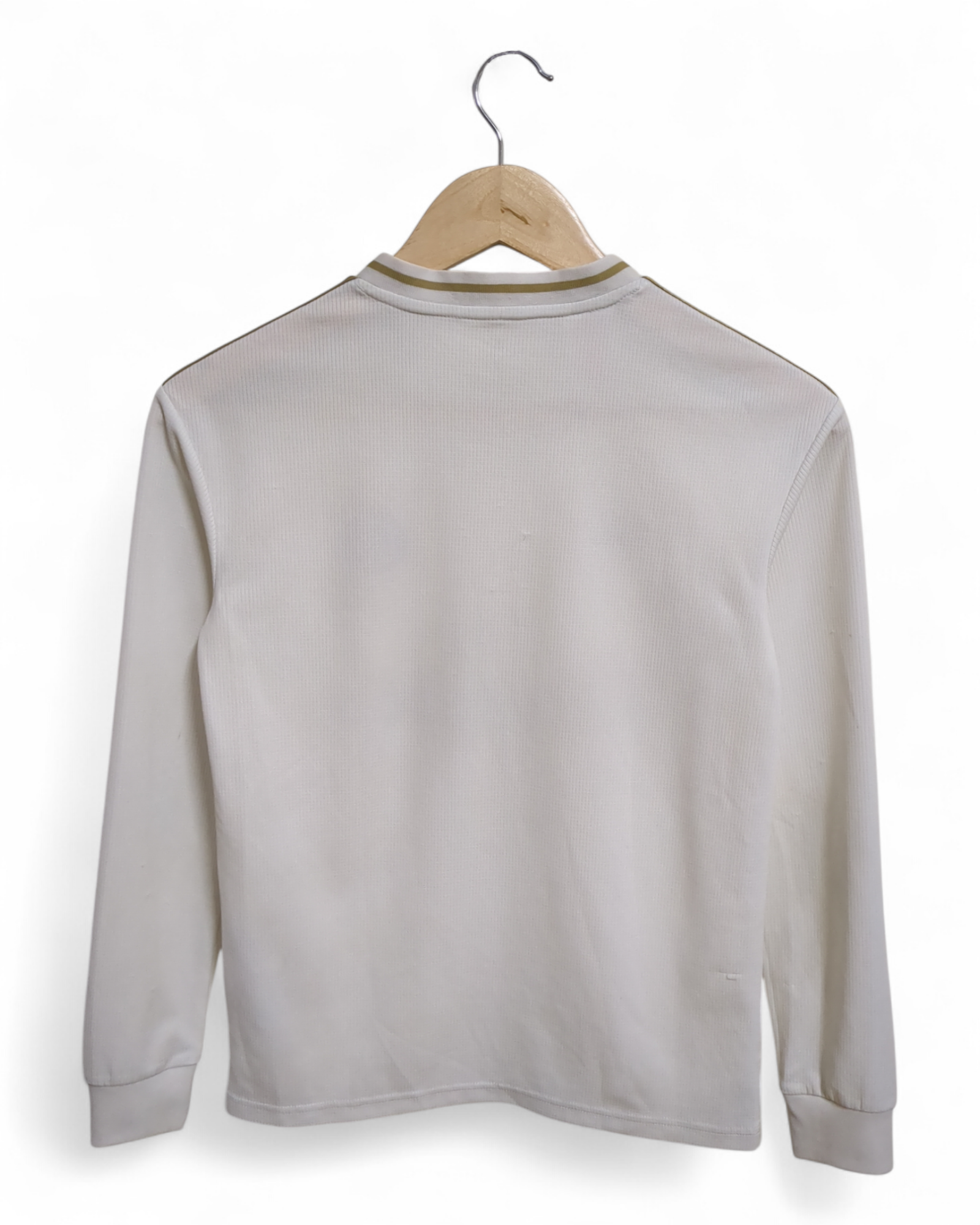 2019-20 Adidas Real Madrid Home L/S Shirt - (XS)
