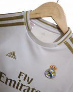 2019-20 Adidas Real Madrid Home L/S Shirt - (XS)
