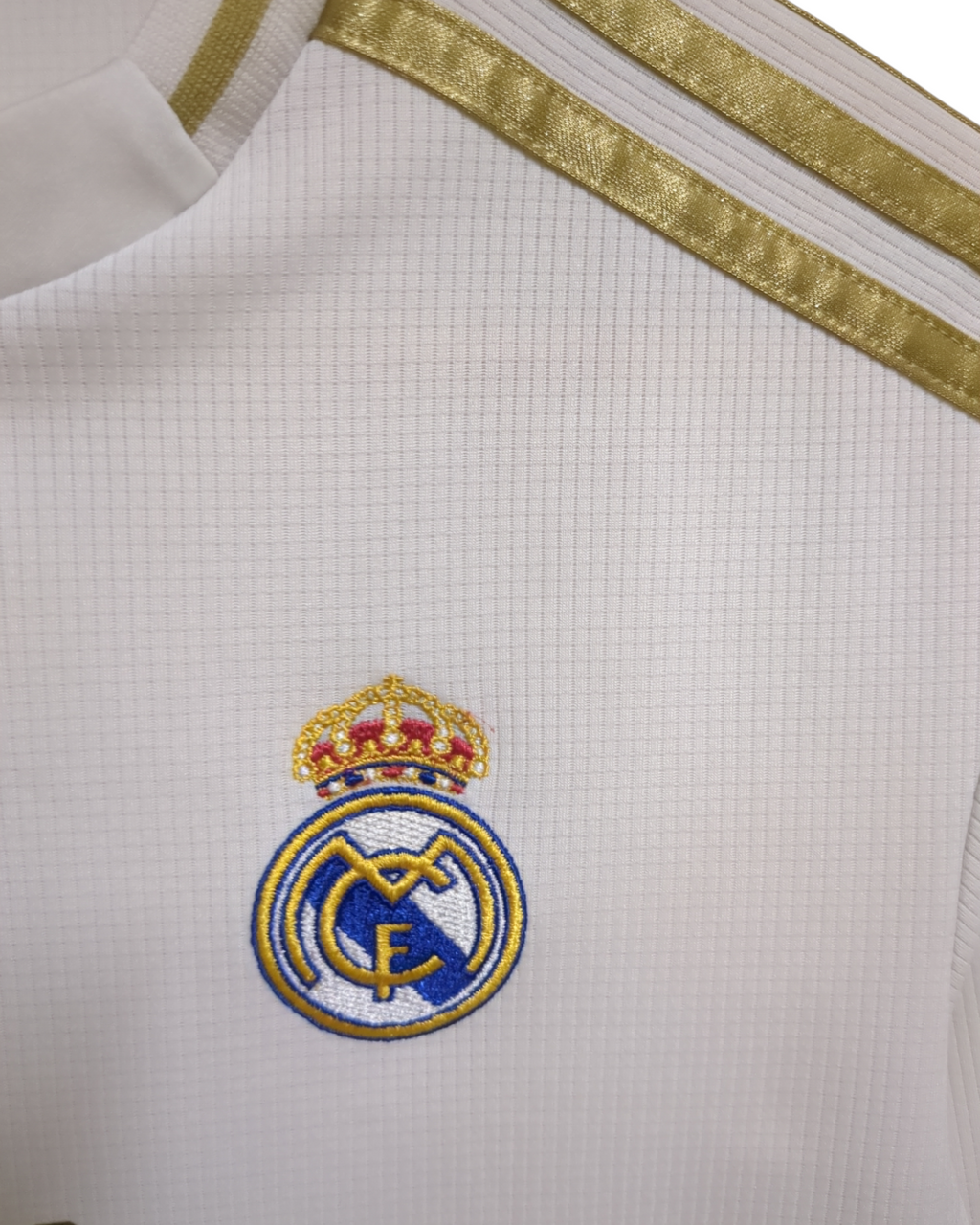 2019-20 Adidas Real Madrid Home L/S Shirt - (XS)