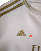 2019-20 Adidas Real Madrid Home L/S Shirt - (XS)