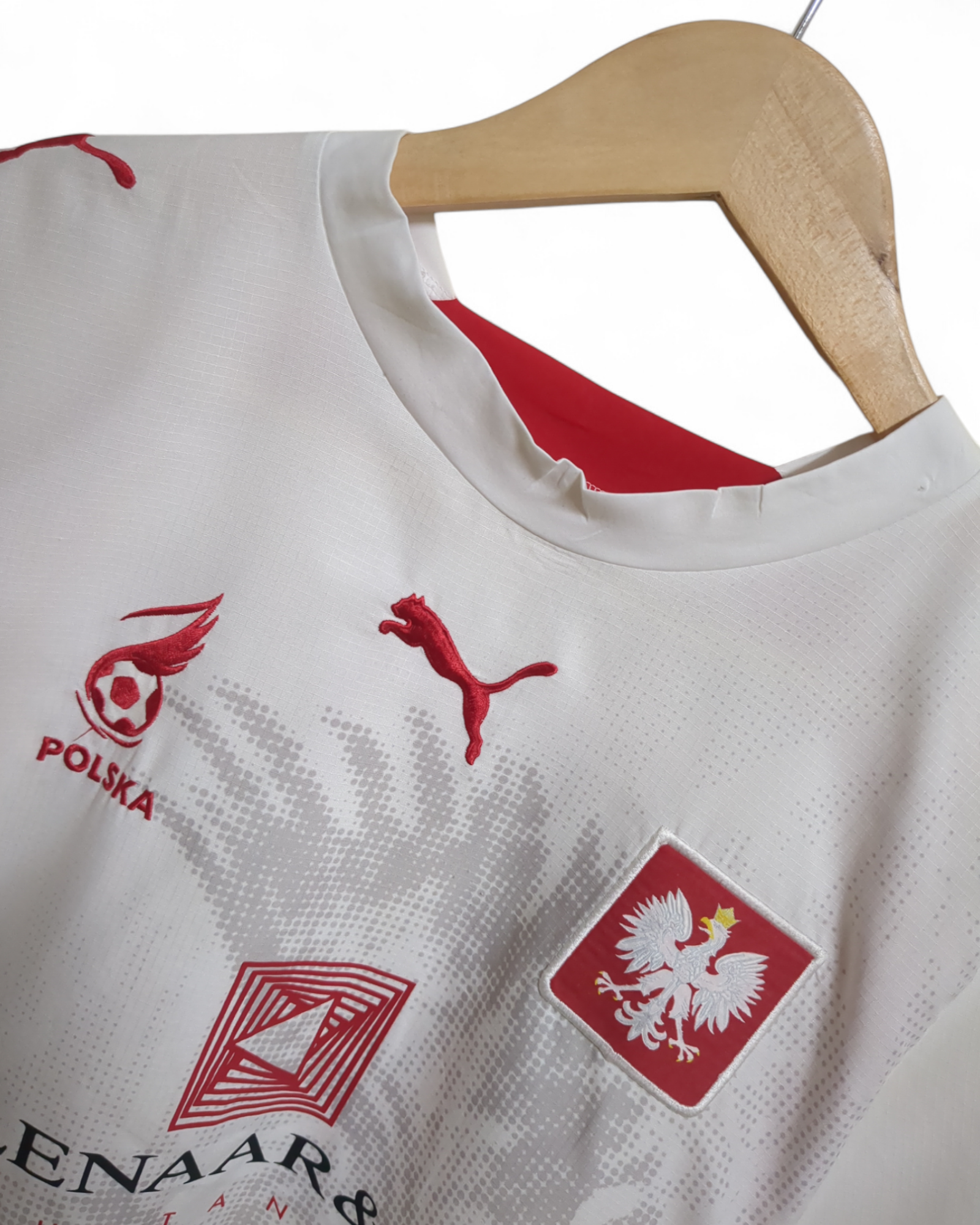 2006-08 Puma Poland Home Shirt #15 - (M)