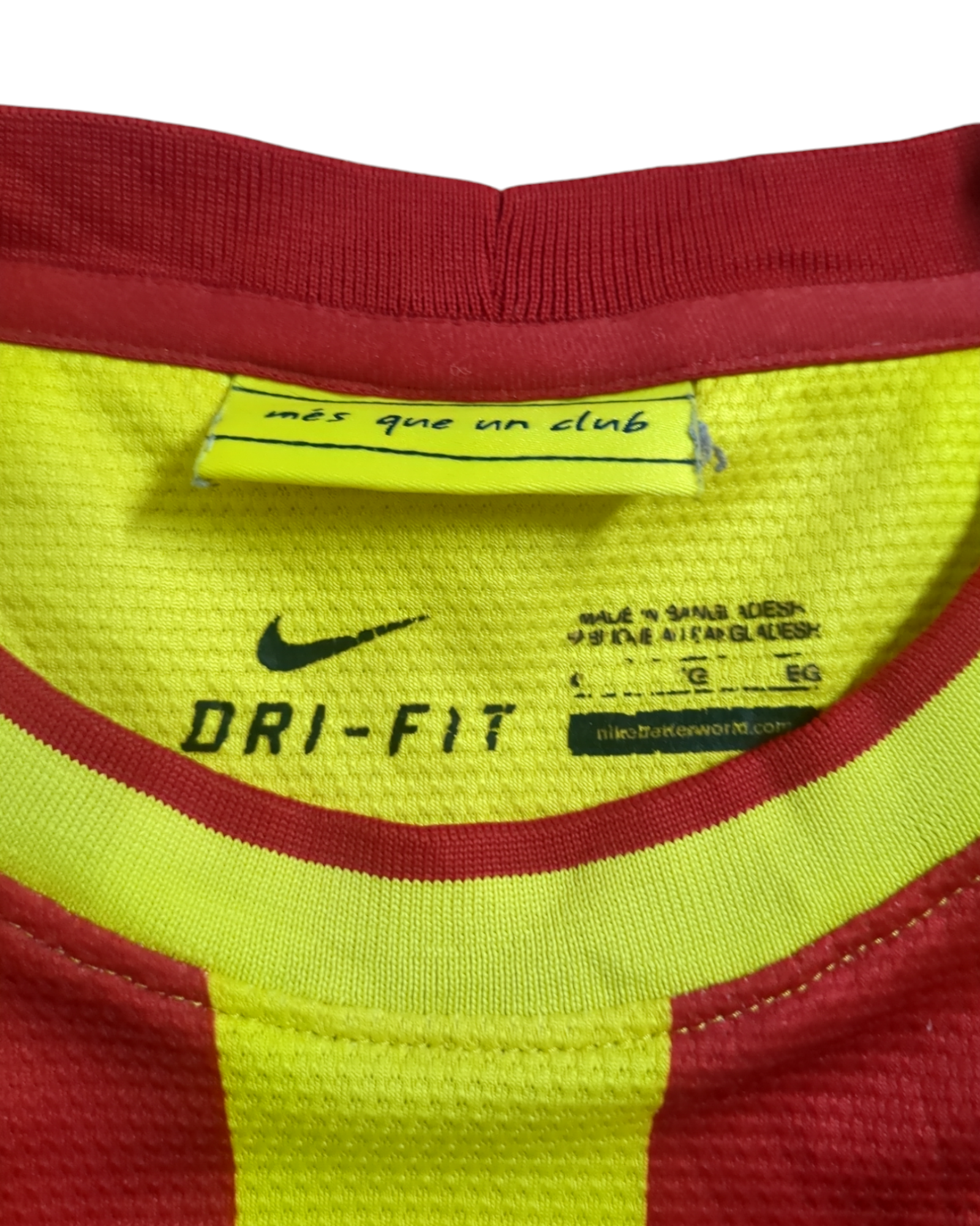 2013-14 Nike Barcelona Away Shirt - (S)