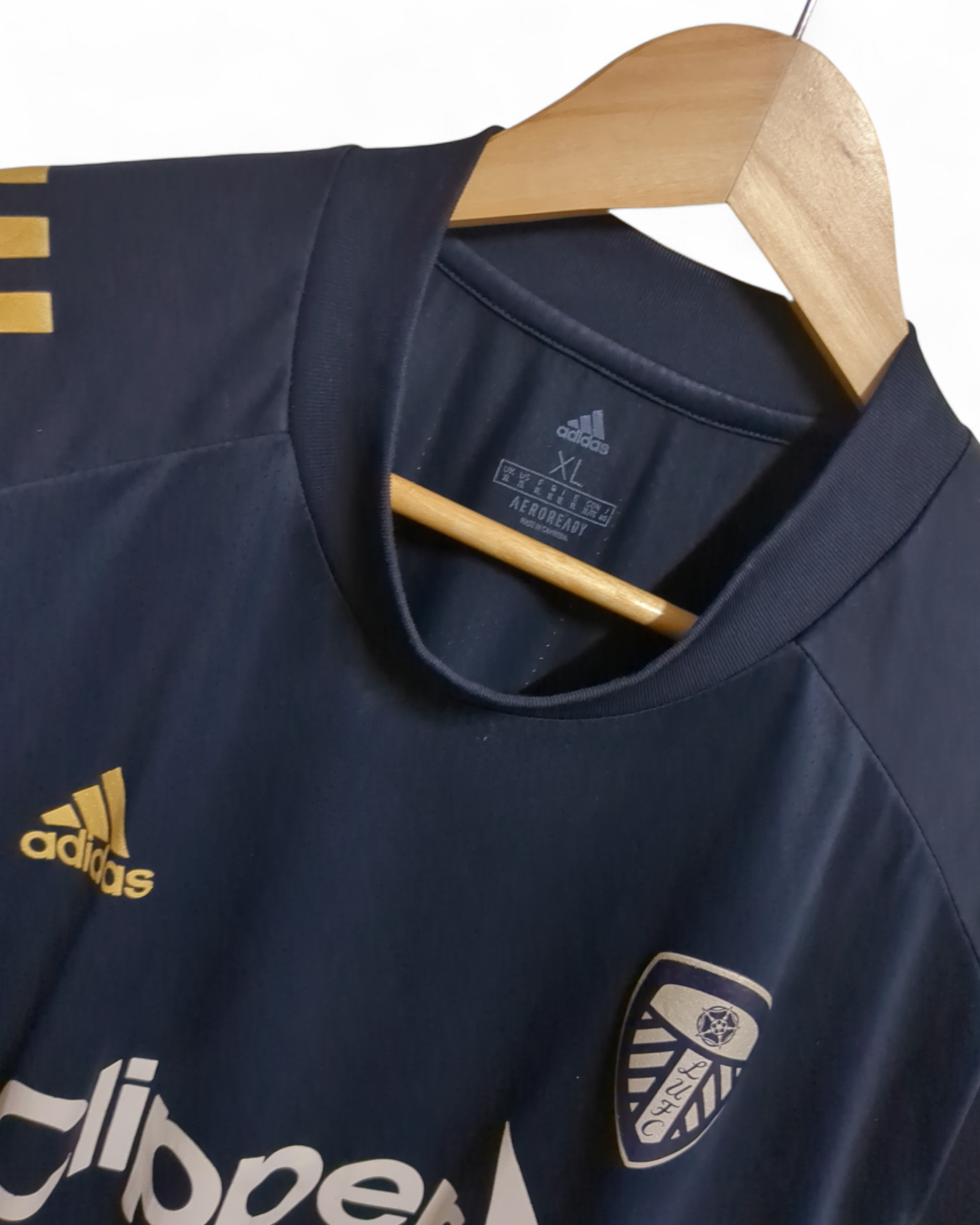 2021-22 Adidas Leeds United Player Issue Training Shirt - (XL)
