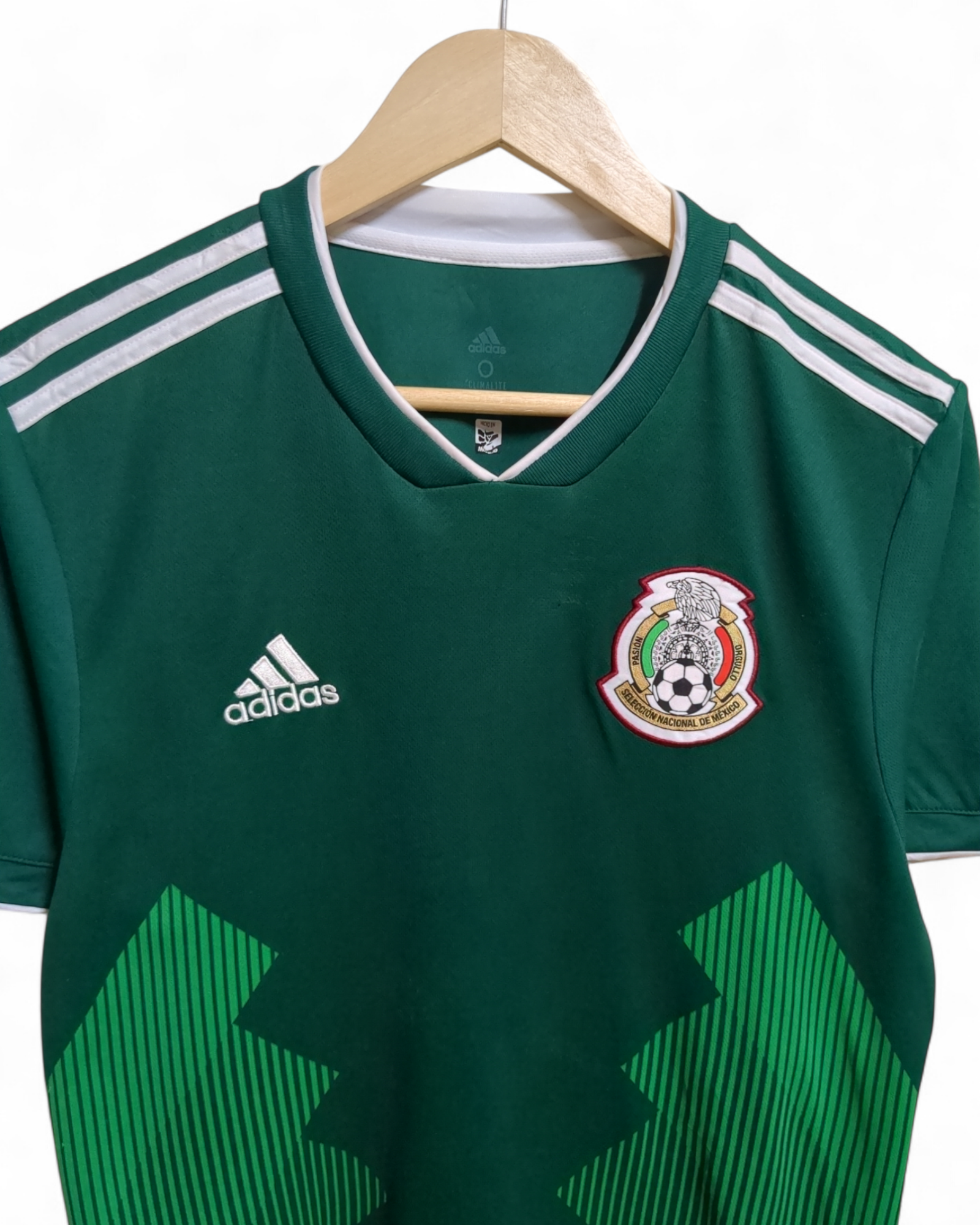 2018-19 Adidas Mexico Home Shirt - (S)