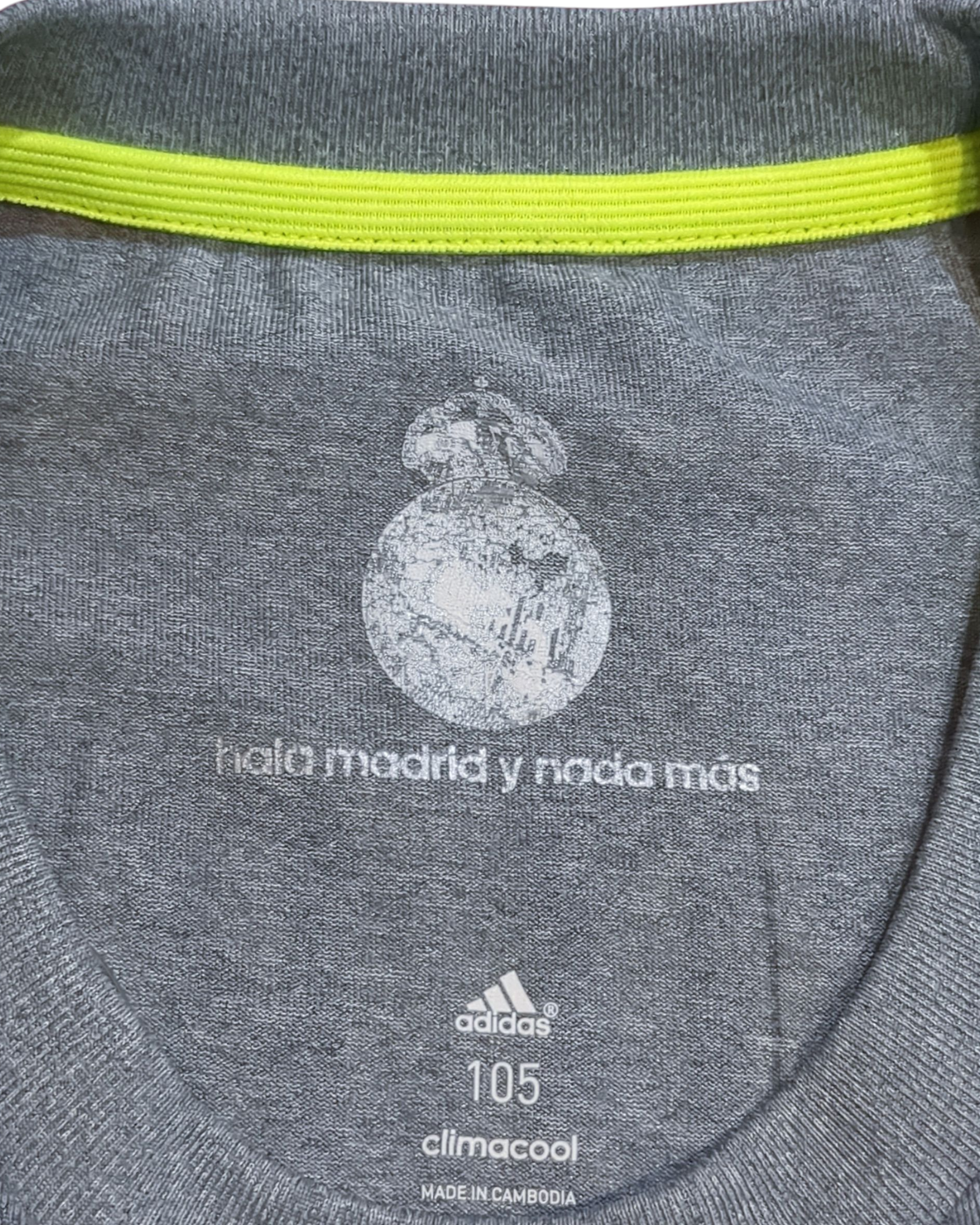 2015-16 Real Madrid Adidas UCL Away Shirt #4 Sergio Ramos - (M)