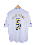 2003-04 Italy Puma Away Shirt #5 Cannavaro - (M)
